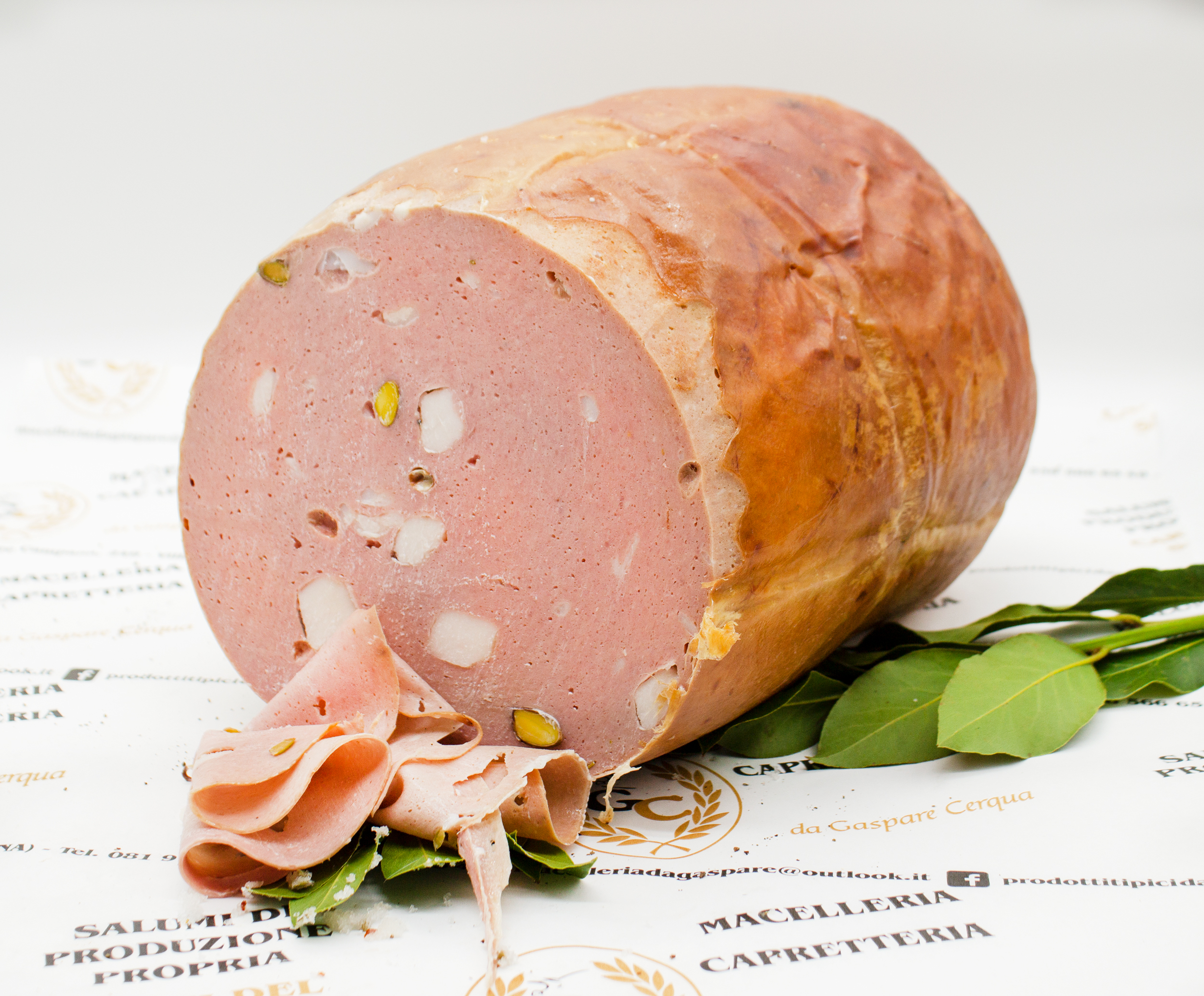 MORTADELLA ARTIGIANALE - MAIALINO NERO CASERTANO 250-500-1000g